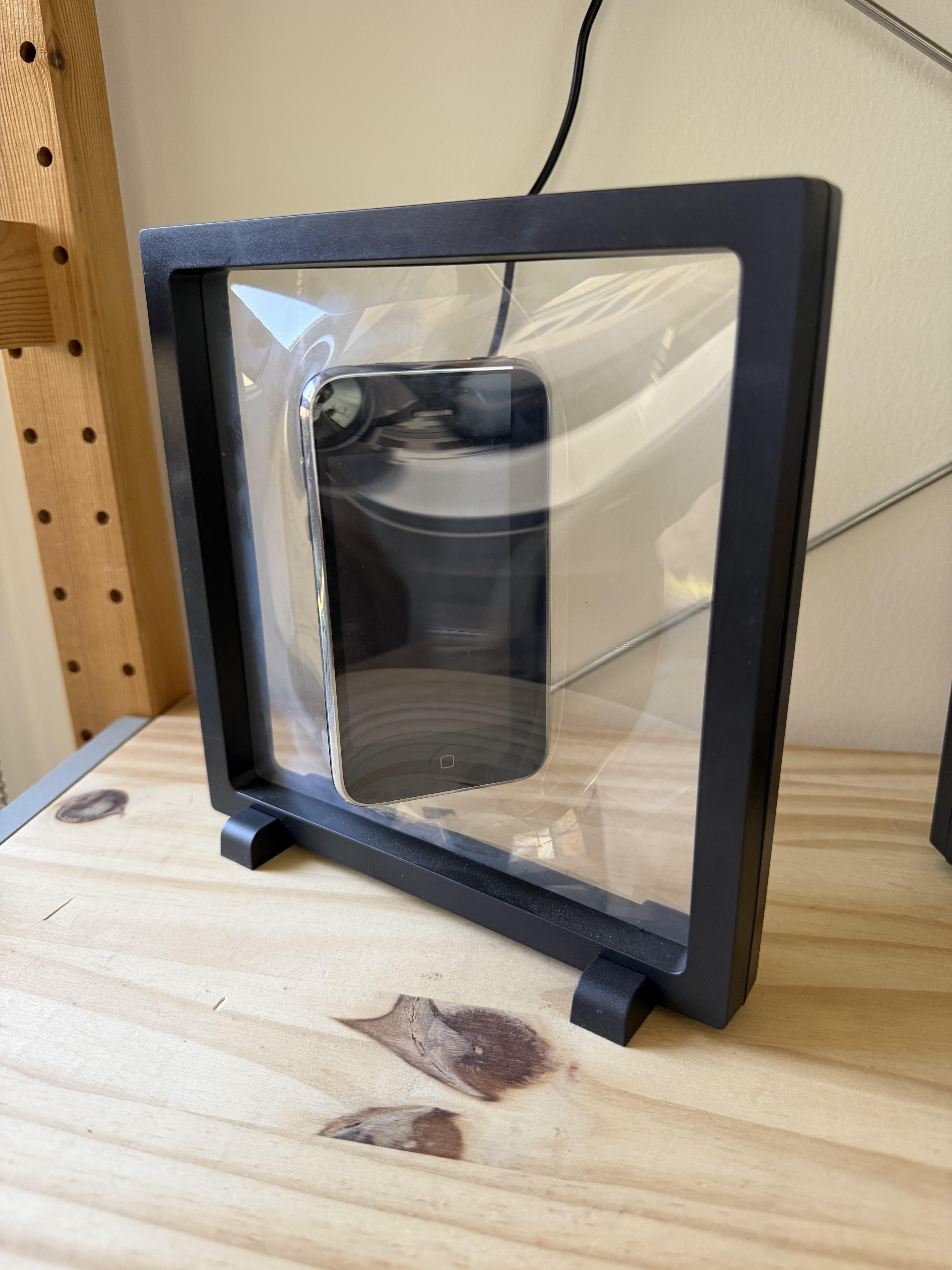 Framendino 3D Floating Display Frame | 7" Suspension Case 4-Pack